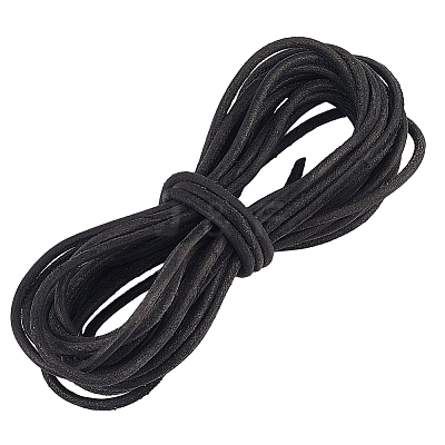 5M Cowhide Leather Cords for DIY Craft WL-GF0001-25B-01-1