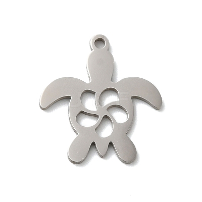 Non-Tarnish 201 Stainless Steel Pendants STAS-E206-04P-05-1