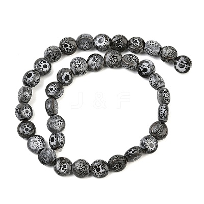 Vintage Style Glazed Porcelain Beads PORC-B002-12-05-1