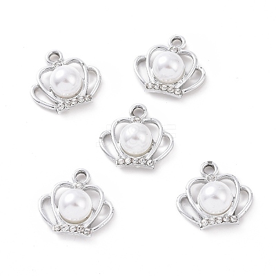 Alloy Crystal Rhinestone Pendants ALRI-C008-25P-1