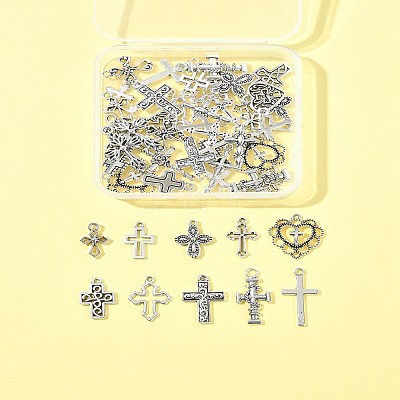 3Sets Tibetan Style Alloy Pendants FIND-FS0003-92-1
