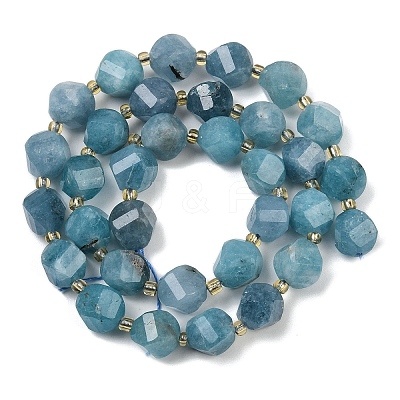 Dyed Natural Jade Beads Strands G-U023-A20-01F-1