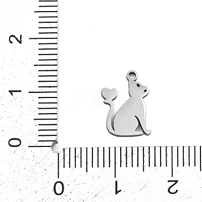 201 Stainless Steel Charms LS-STAS-Z155-03P-1