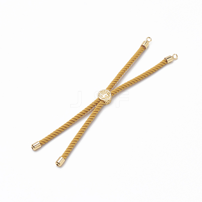 Nylon Twisted Cord Bracelet Making MAK-T003-12G-1