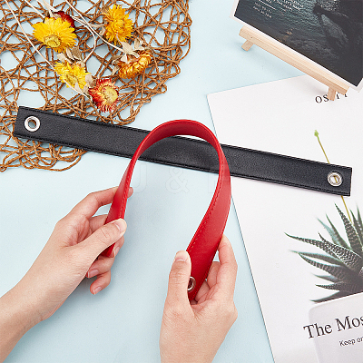 2Pcs 2 Colors PU Leather Bag Straps FIND-CA0003-88-1