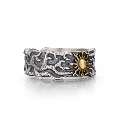 Brass Cuff Open Rings for Men WGD82A5-01-1