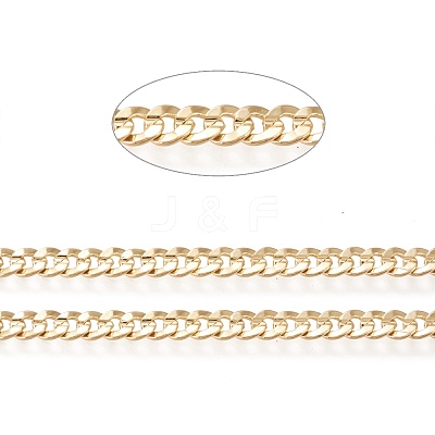 Brass Cuban Link Chains CHC-M020-10G-1