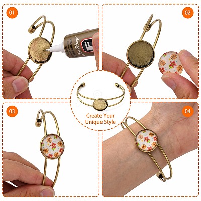 Brass Bangle Making MAK-S001-SZ016AB-20-1