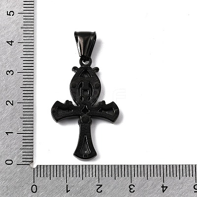 304 Stainless Steel Pendants STAS-I370-01EB-06-1