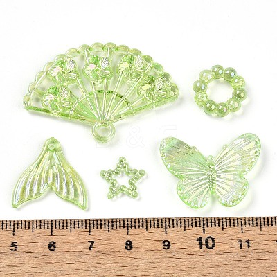 Transparent Acrylic Beads OACR-N137-73E-1