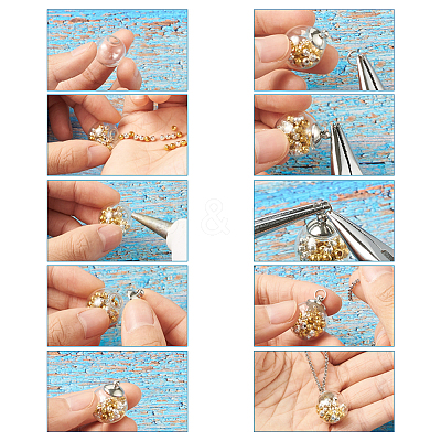 DIY Pendant Making DIY-TA0002-28-10mm-P-1