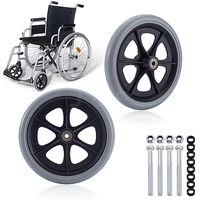 HEPE Front Wheel With Iron Bearing DIY-WH0816-059C-1