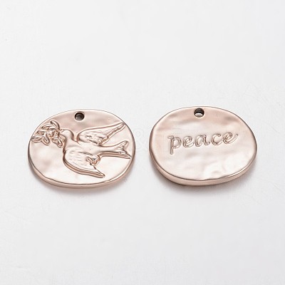 Lead Free & Nickel Free Alloy Pendants PALLOY-J684-24-FF-1