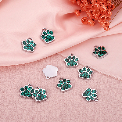 Alloy Enamel Charms ENAM-TAC0001-05B-1