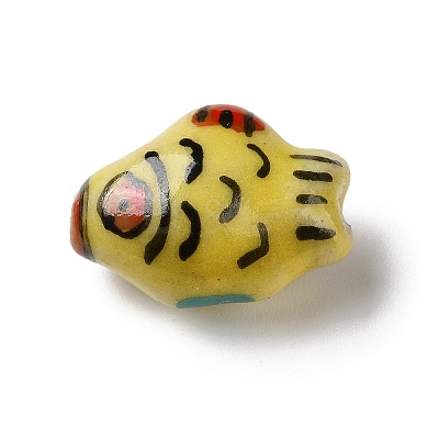 Handmade Porcelain Beads PORC-Z006-04F-03-1