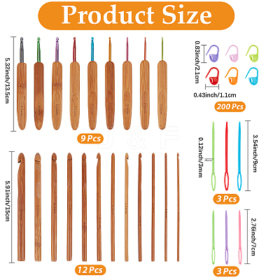 DIY Crochet Kits TOOL-CL0001-08-1