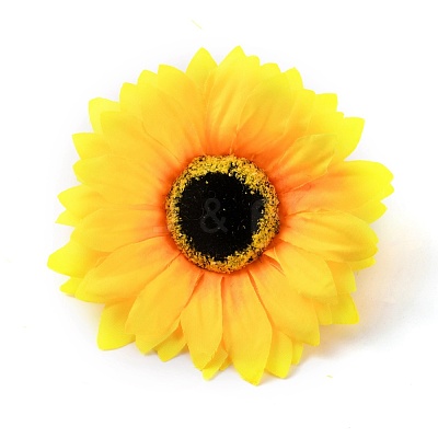 Cloth Sunflower AJEW-WH0258-379-1