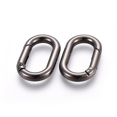 Zinc Alloy Key Clasps PALLOY-WH0056-02B-1