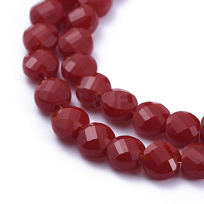 Glass Beads Strands EGLA-J149-B10-1