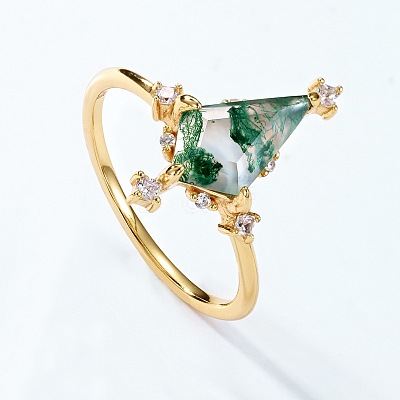 Sterling Silver Finger Ring WG5553A-02-1