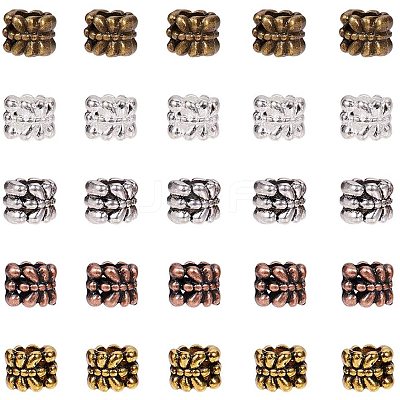 Tibetan Style Alloy European Beads TIBEB-PH0004-63-1