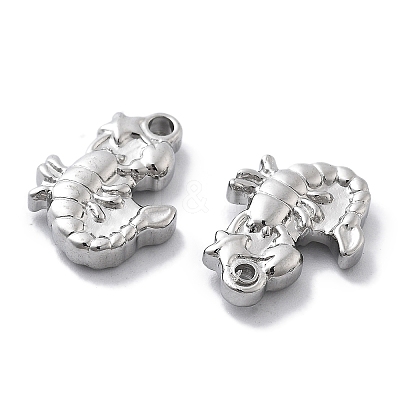 Anti-Tarnish 304 Stainless Steel Pendants STAS-R130-32P-1