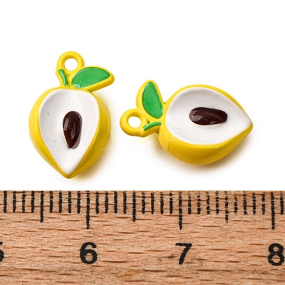 Baking Paint Alloy Pendants LS-FIND-G097-04E-1