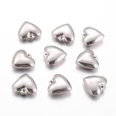 Tarnish Resistant 304 Stainless Steel Charms STAS-G076-01P-1