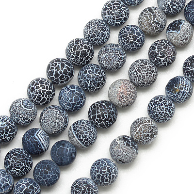 Natural Weathered Agate Bead Strands LS-G-S237-10mm-05-1