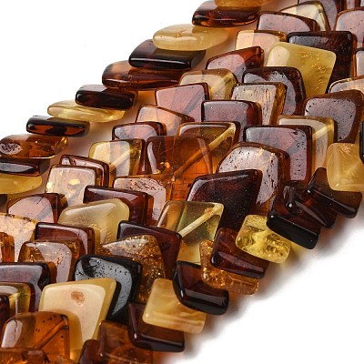 Natural Amber Beads Strands G-K376-C04-01-1