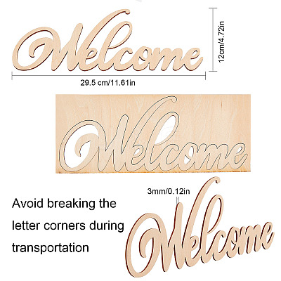 Wood Cutouts Ornaments WOOD-CN0001-001-1