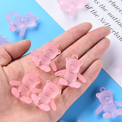 Frosted Acrylic Pendants MACR-S373-60K-02-1
