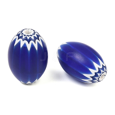 Handmade Millefiori Glass Beads GL-CBAAE72-01A-03-1