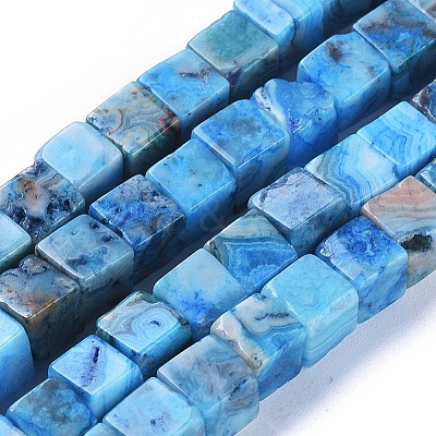 Natural Carzy Agate Beads Strands LS-G-D0020-07A-1