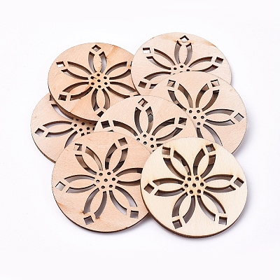 Wood Cabochons WOOD-TAC0003-36-1