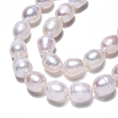 Natural Cultured Freshwater Pearl Beads Strands PEAR-N012-09A-1