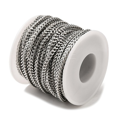 304 Stainless Steel Curb Chains CHS-C013-01B-P-1