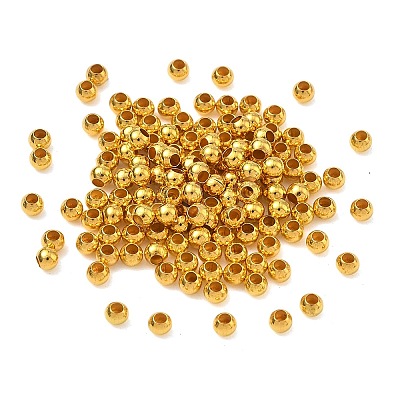 Brass Round Spacer Beads X-J0K2D012-1