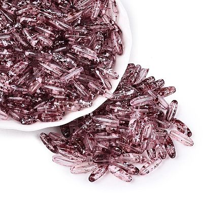 Picasso Transparent Glass Seed Beads SEED-N012-11E-1
