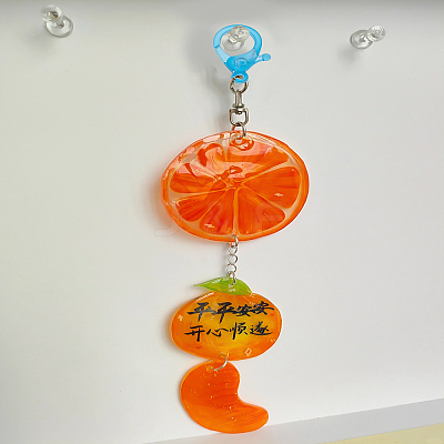 60Pcs 6 Colors Transparent Plastic Lobster CLaw Clasps KY-LP0001-26-1