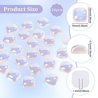 ABS Plastic Beads FIND-BC0003-01-1