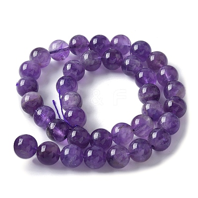 Natural Amethyst Beads Strands LS-G-S031-1-1