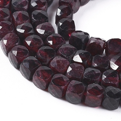 Natural Garnet Beads Strands G-L537-007-1