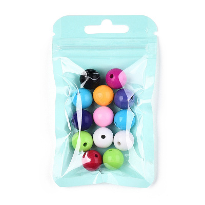 Macaron Color Plastic Yin-yang Resealable Bags OPP-N001-01A-01-1