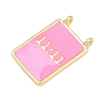 Brass Enamel Pendants KK-L251-01G-C02-1