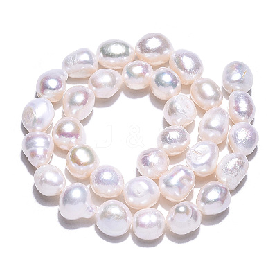 Natural Cultured Freshwater Pearl Beads Strands PEAR-N014-10A-1