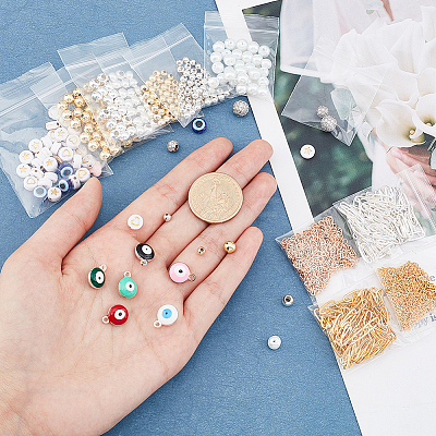 DIY Chain Bracelet Necklace Making Kits DIY-AR0002-69-1