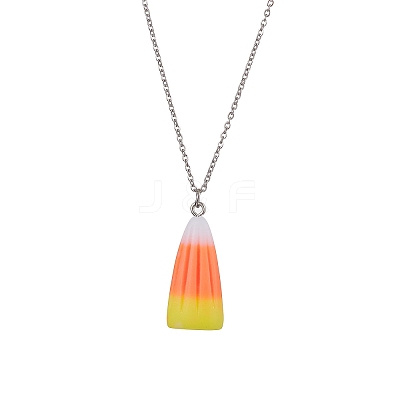304 Stainless Steel Cable Chain Necklace NJEW-JN04855-1