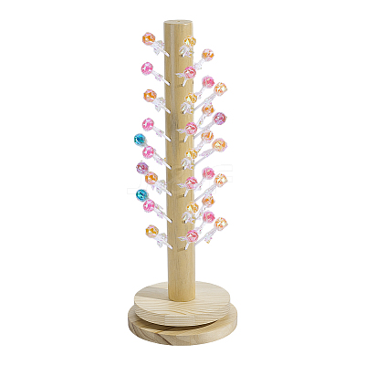 Wood Floor-to-ceiling Lollipop Stands ODIS-WH0099-219-1