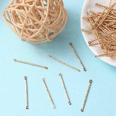 Iron Bar Connector Charms IFIN-YW0001-49-1